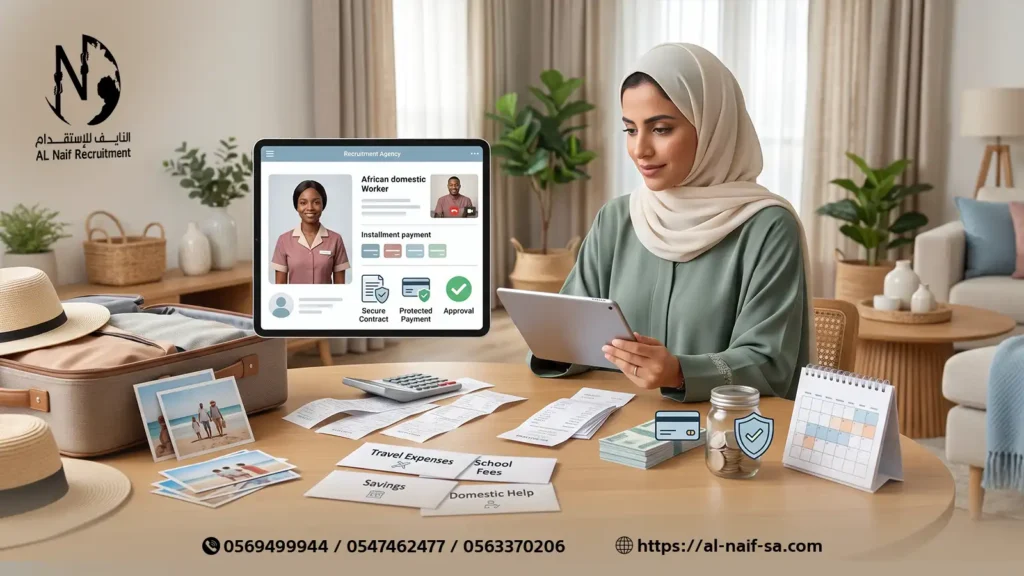 كيف توفرين من ميزانية الاستقدام بعد مصاريف الإجازة الصيفية؟
